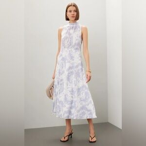 Mock Neck Tie Dye Dress Thakoon